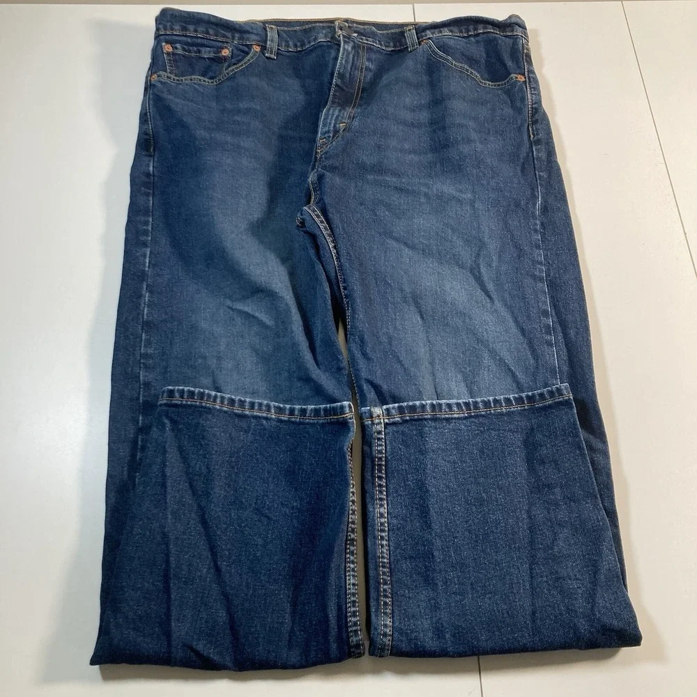 Levi's 505 Jeans 40x30 Blue Straight‎ Denim Cowboy Ranch USA